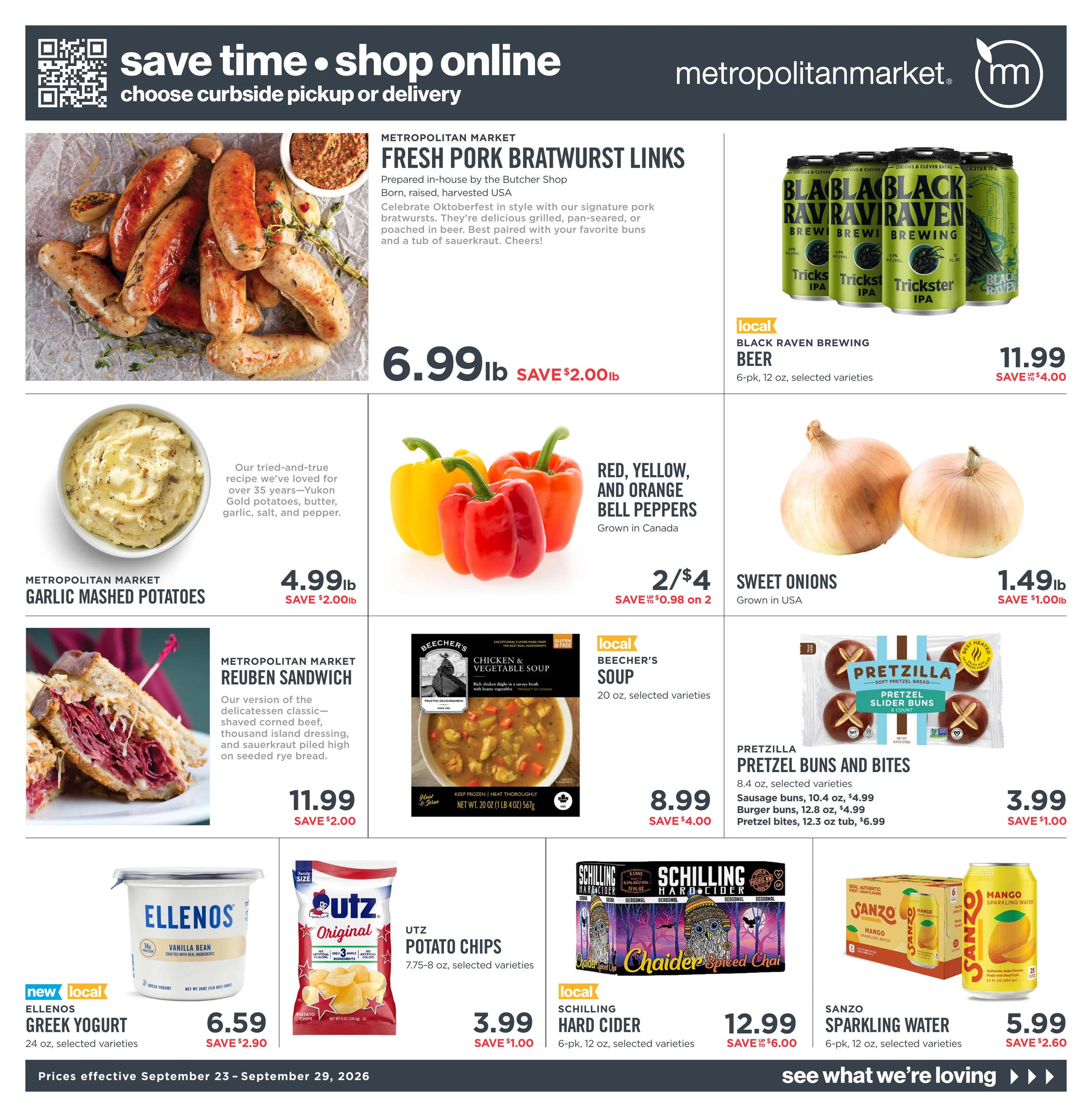 Metropolitan Market Weekly Ad - Page 1