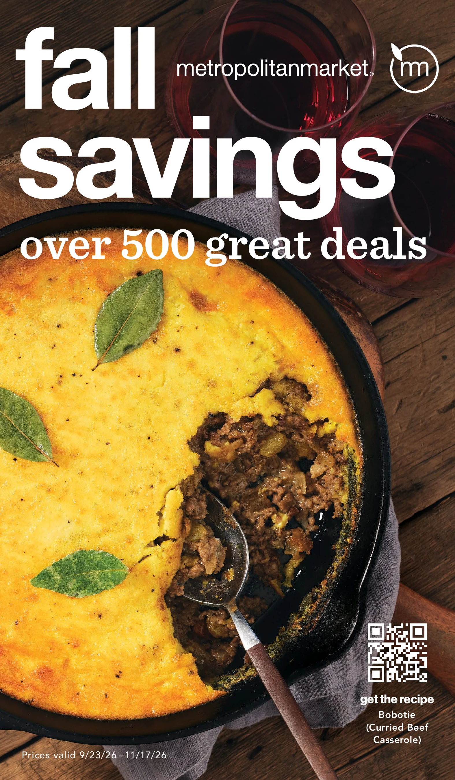 Metropolitan Market Fall Savings - Page 1