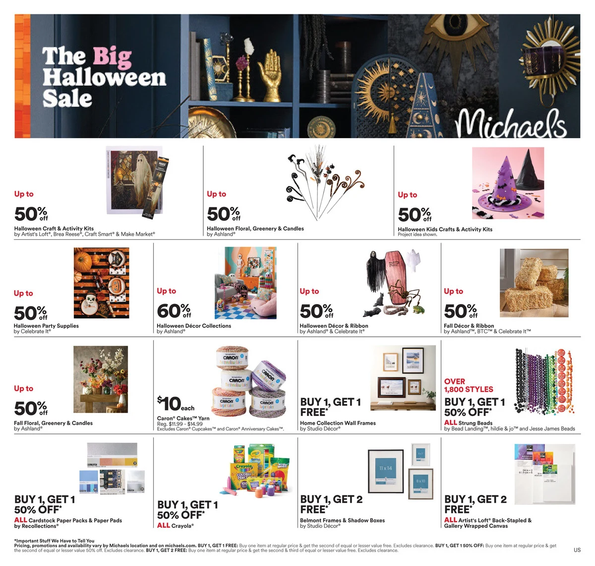 Michaels 10/11 Weekly Ad - Page 2