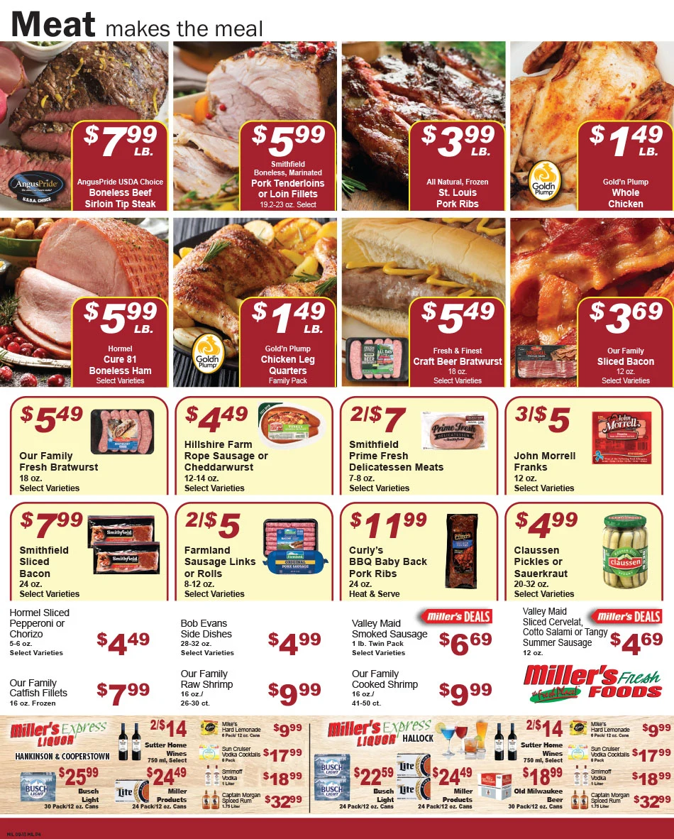 Miller's Fresh Foods - Hallock Weekly Specials - Page 4