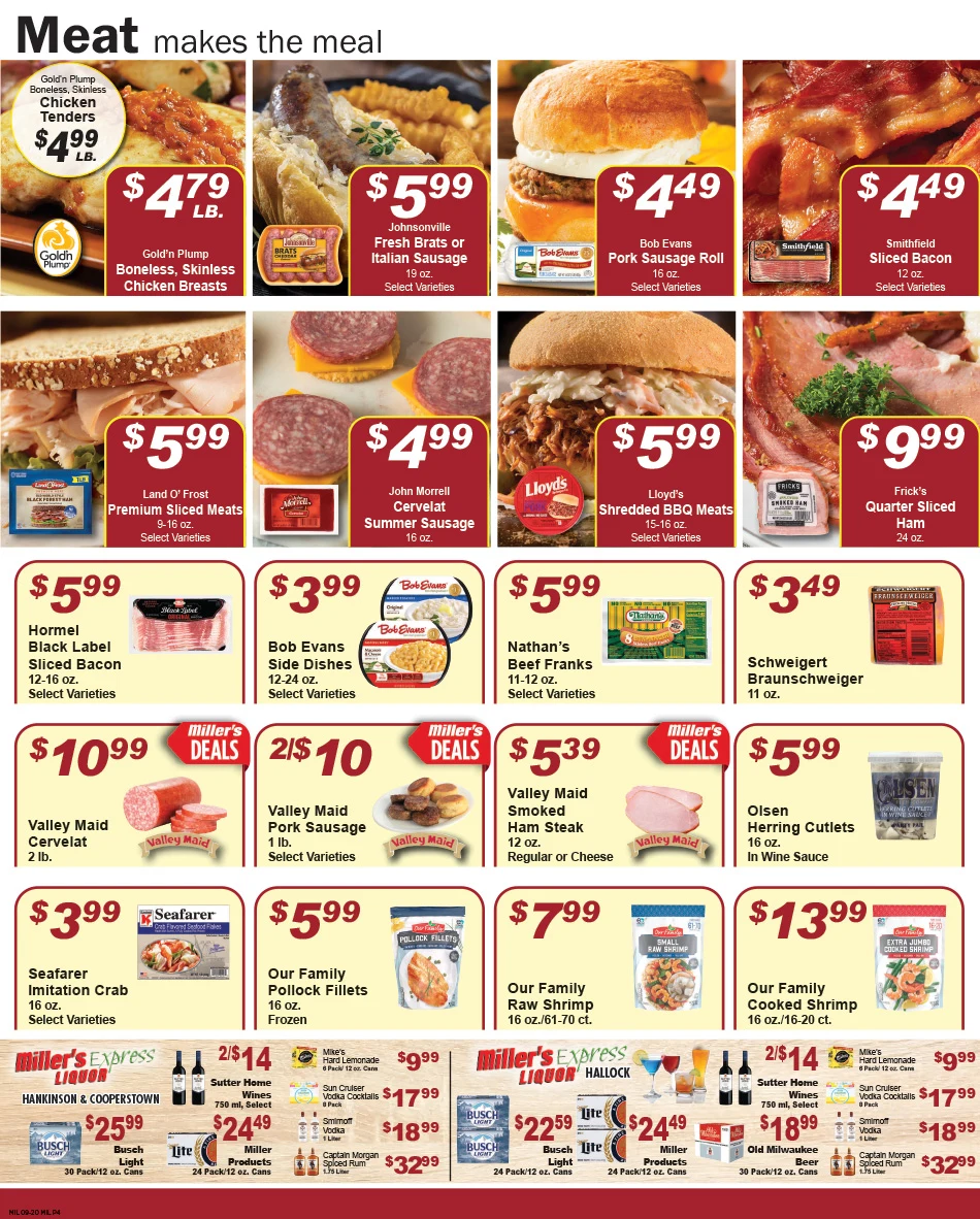 Miller's Fresh Foods - Zone 1 Weekly Specials - Page 4