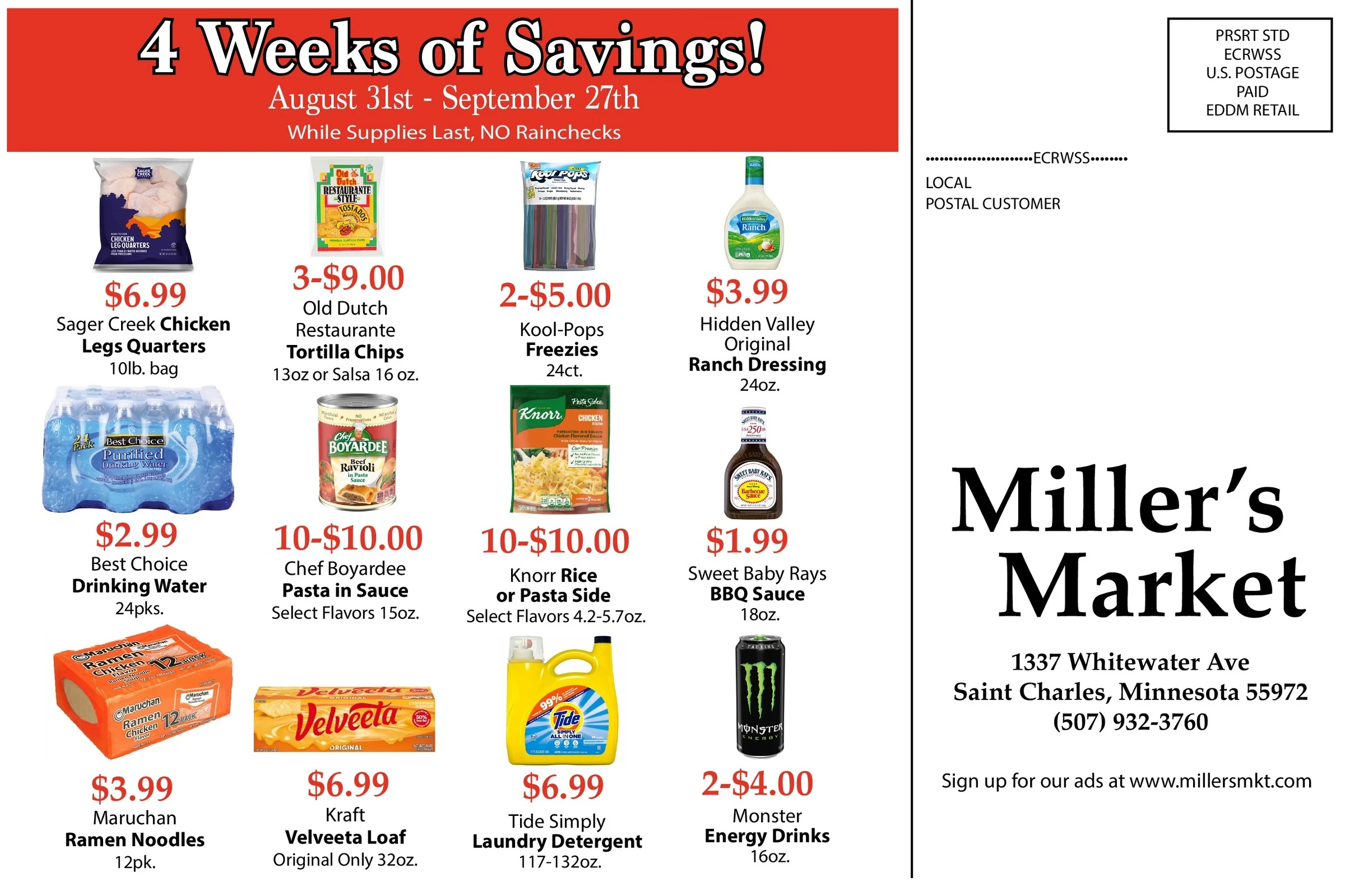 Miller's Market Weekly Ad - Page 2