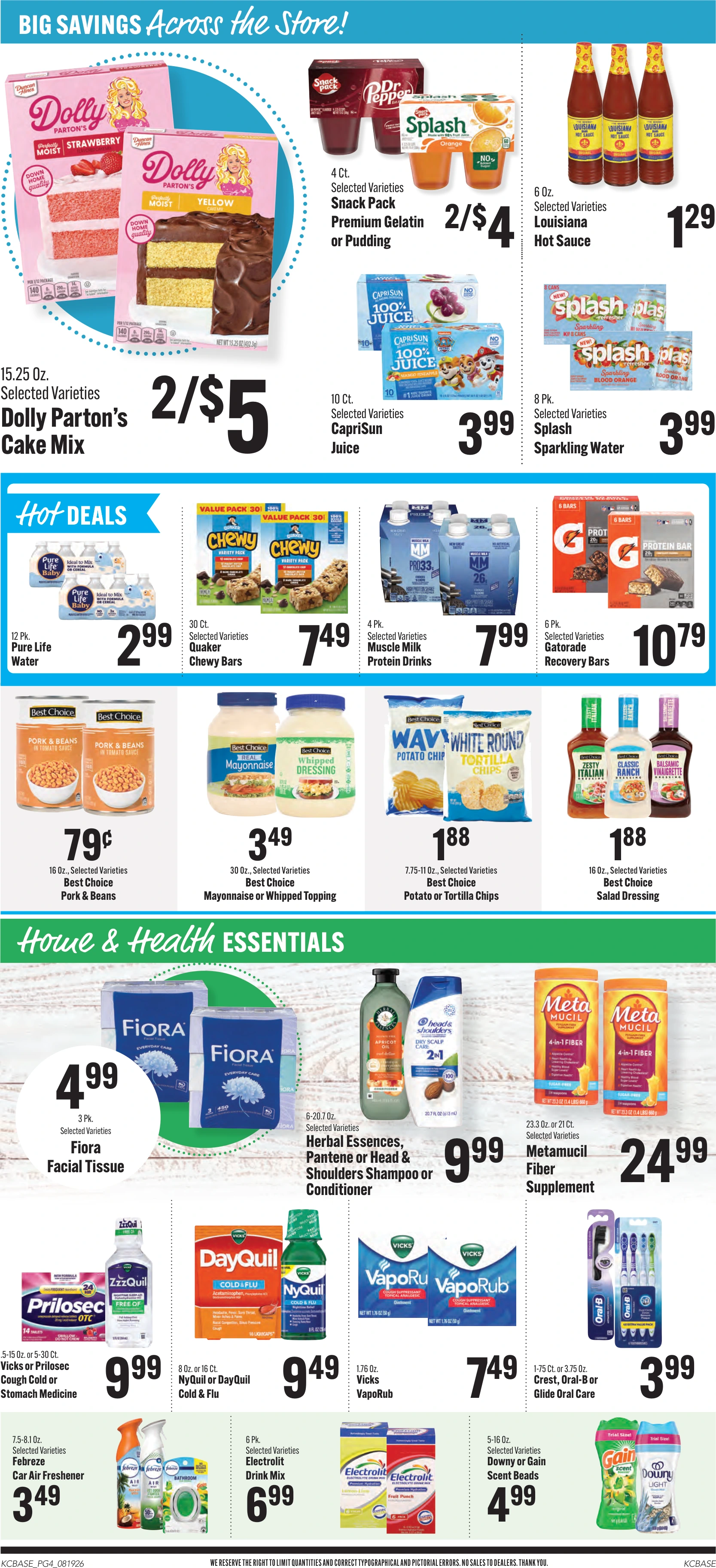 Mize's Thriftway Weekly Ad - Page 4