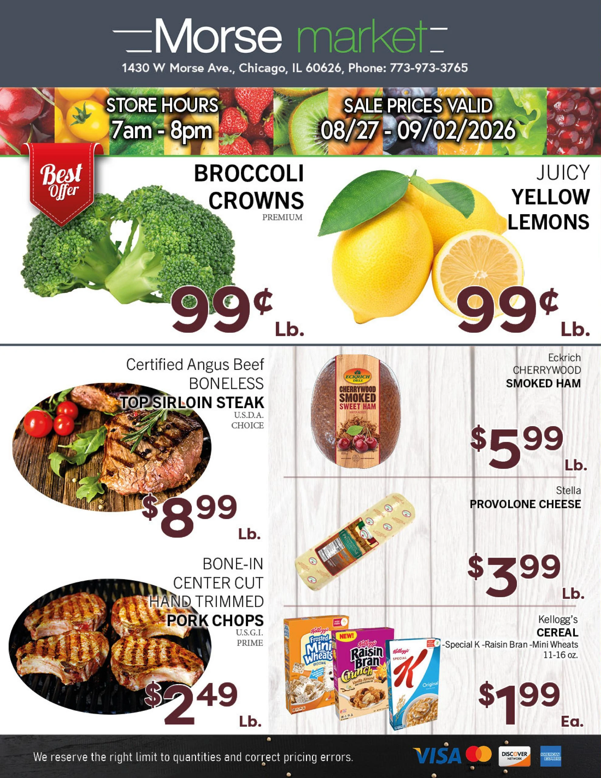 Morse Fresh Market Indexed Weekly - Page 1