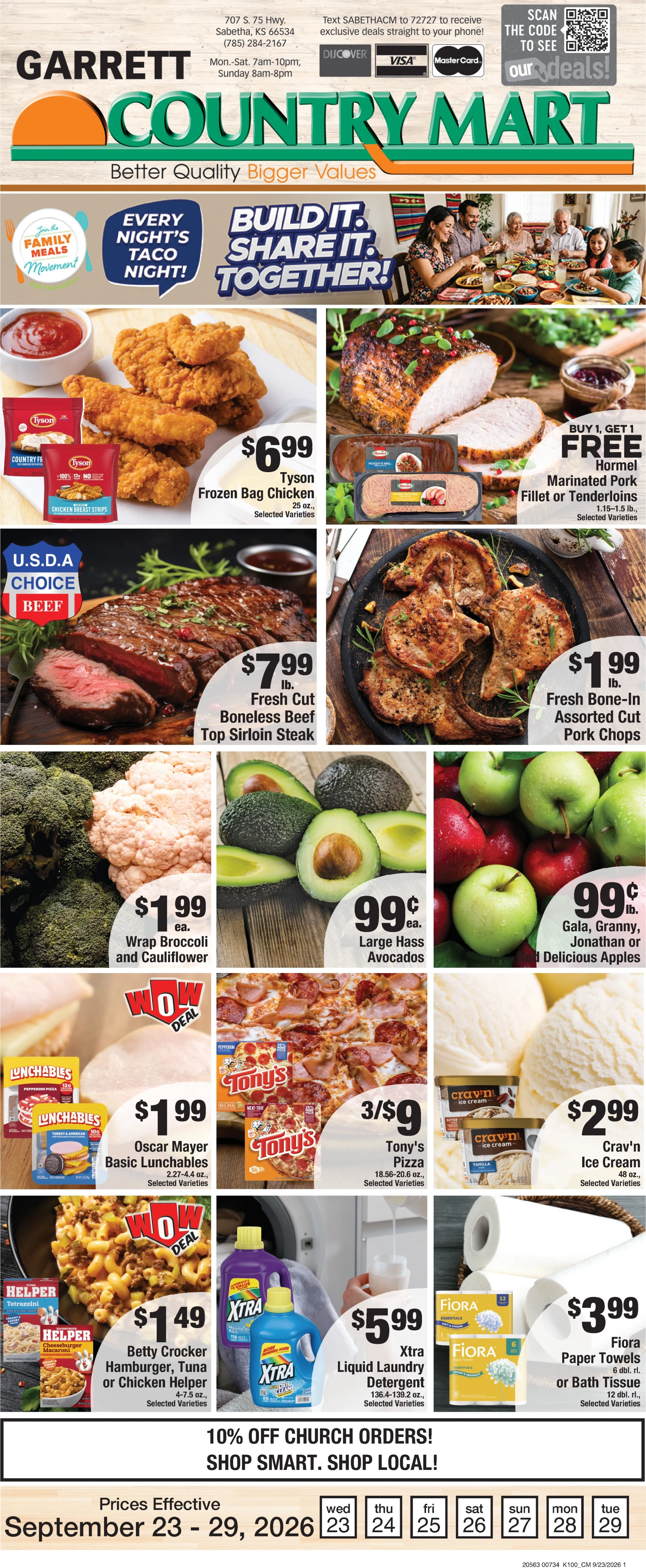My Country Mart Current Ad - Page 1