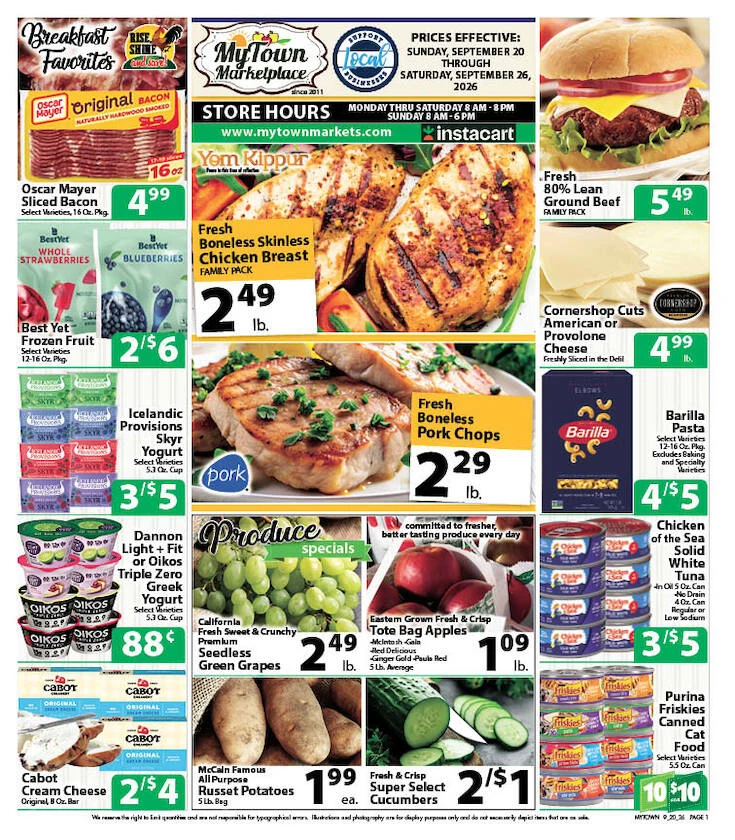 MyTown Marketplace Weekly Ad - Page 1