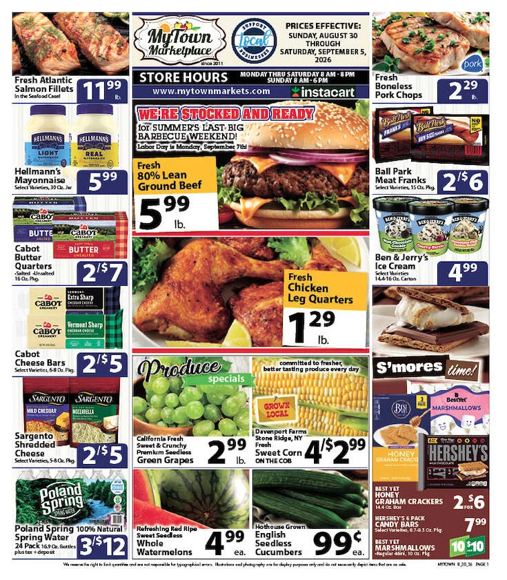 MyTown Marketplace Weekly Ad - Page 1