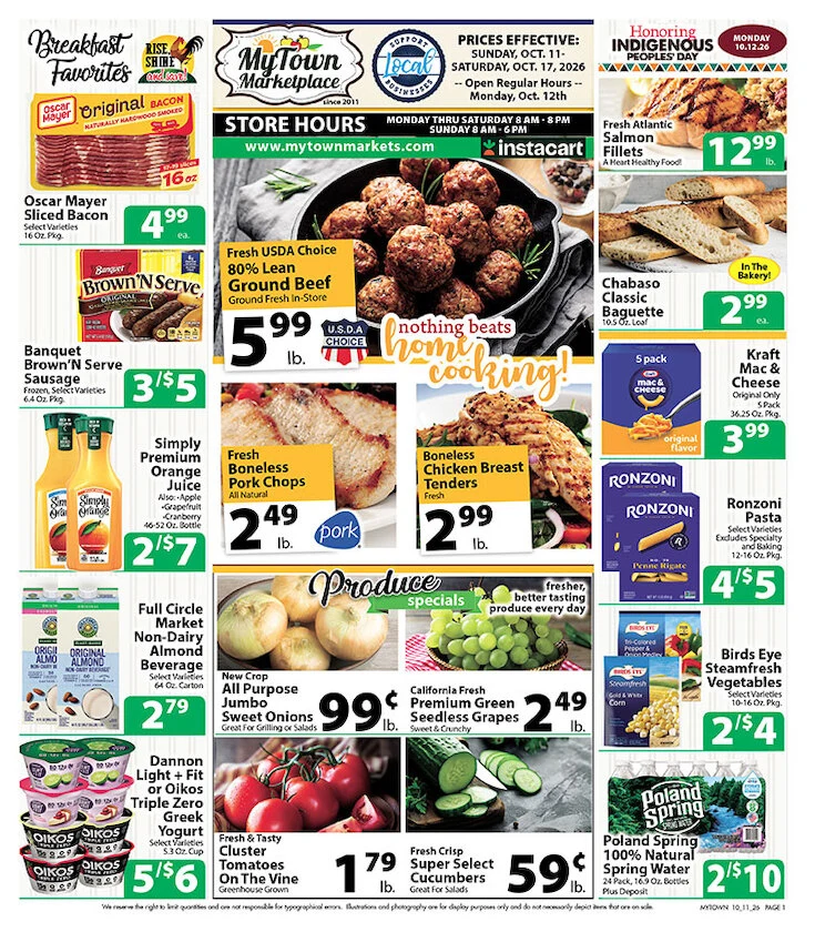 MyTown Marketplace Weekly Ad - Page 1