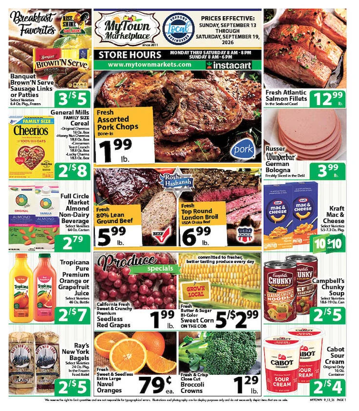 MyTown Marketplace Weekly Ad - Page 1