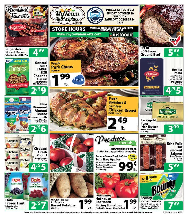 MyTown Marketplace Weekly Ad - Page 1