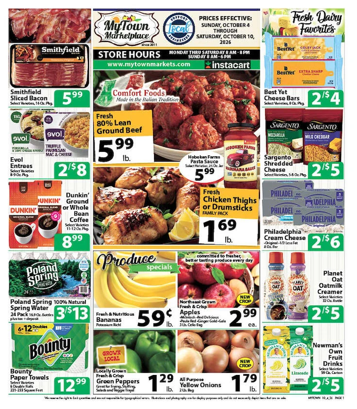 MyTown Marketplace Weekly Ad - Page 1