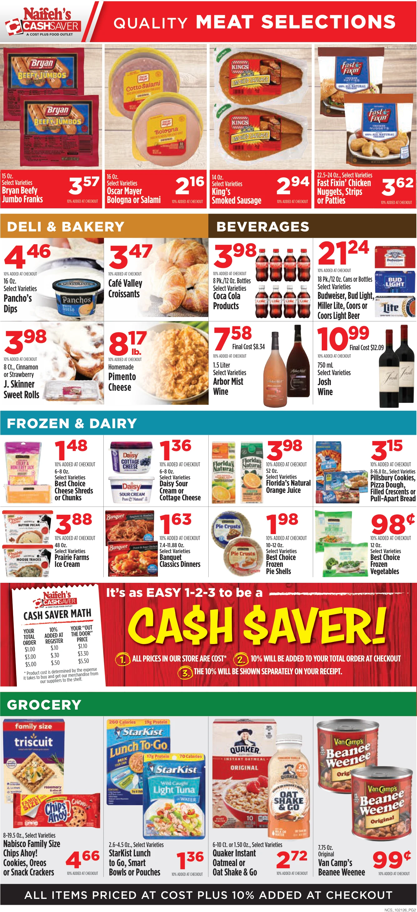 Naifeh's Cash Saver Weekly Ad - Page 2
