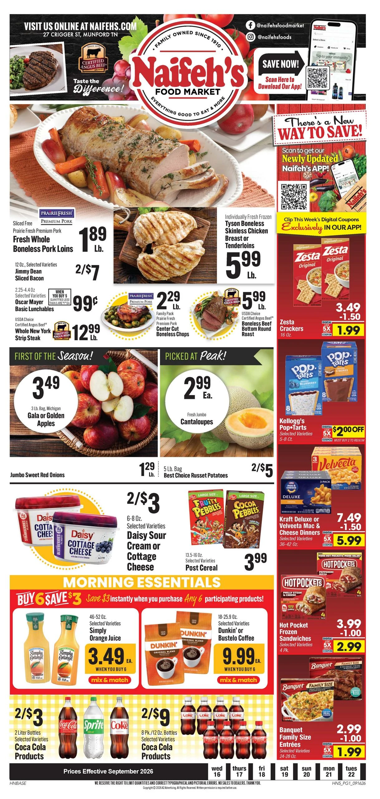 Naifeh's Cash Saver Indexed Weekly - Page 1