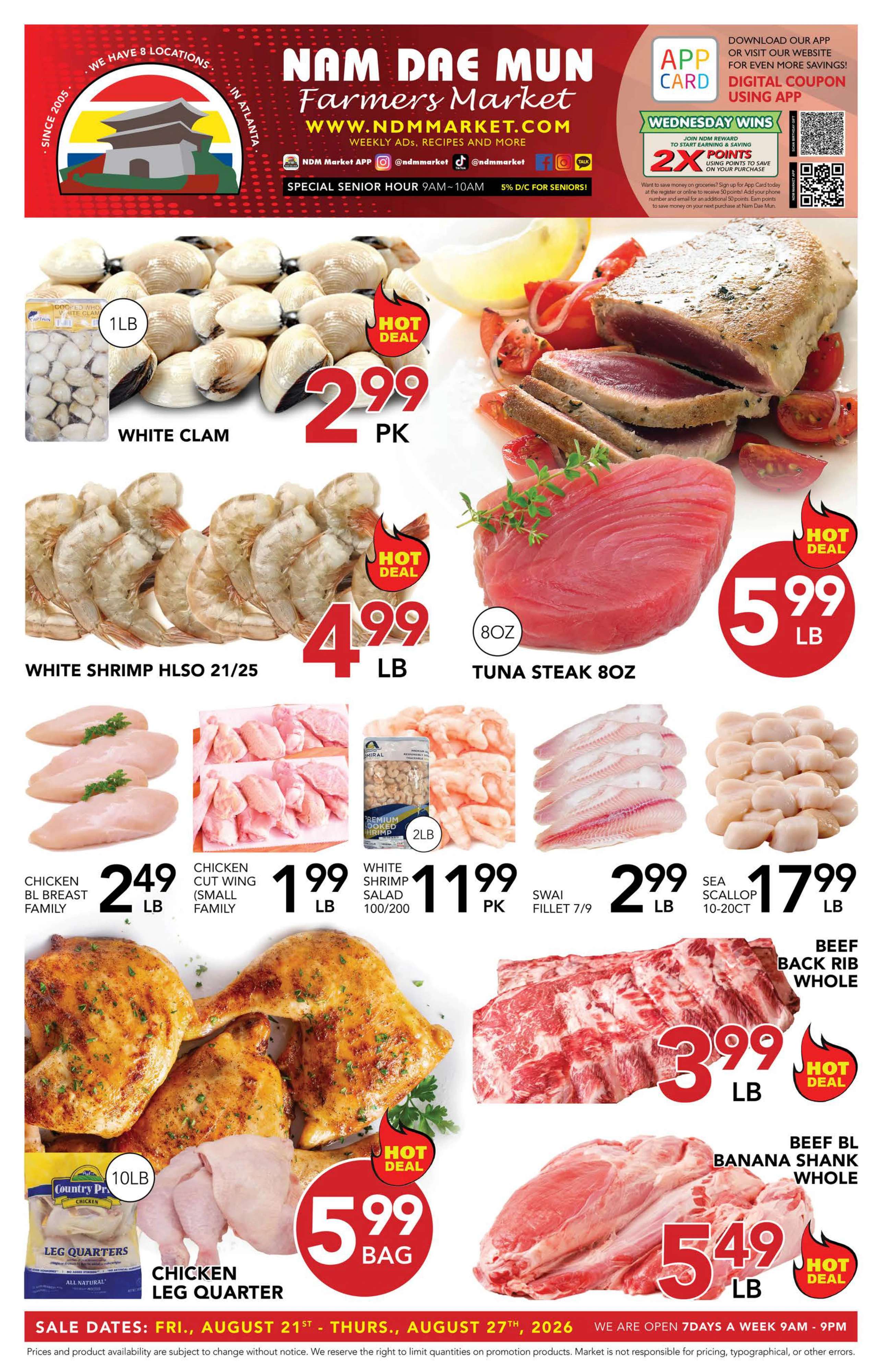 Nam Dae Mun Duluth Weekly Ad - Page 1