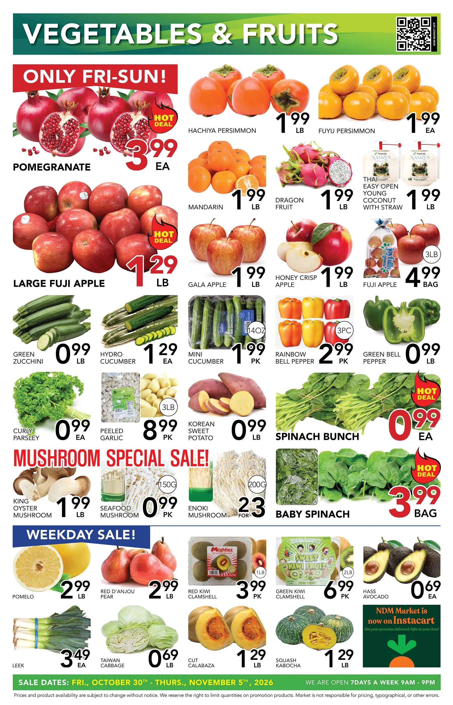 Nam Dae Mun Farmers Market Weekly Ad - Page 2