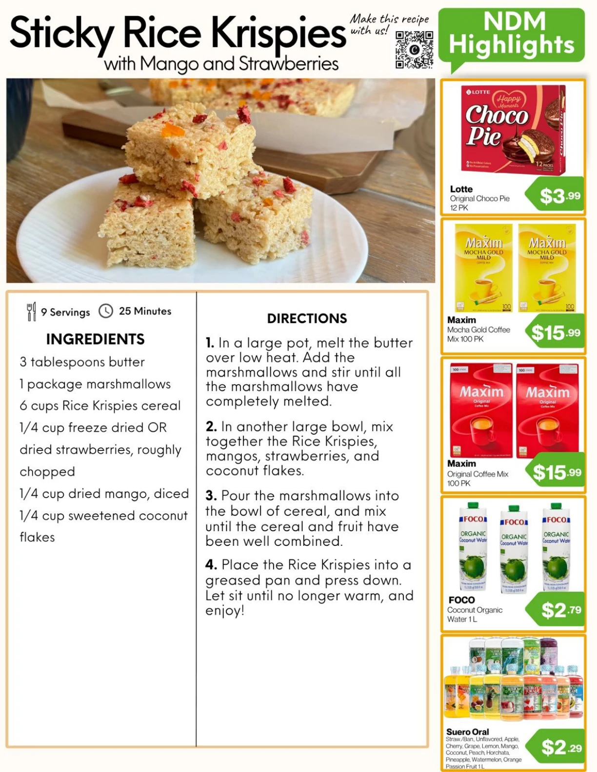 Nam Dae Mun Farmers Market Monthly Specials - Page 2