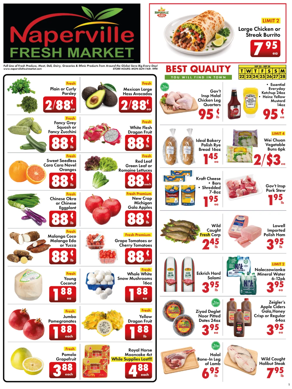 Naperville Fresh Market Weekly Ad - Page 1