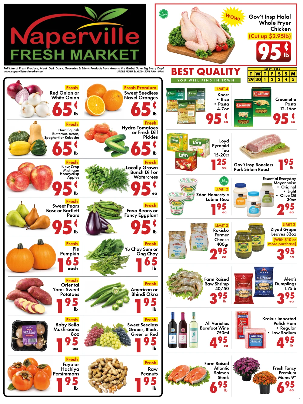 Naperville Fresh Market Weekly Ad - Page 1