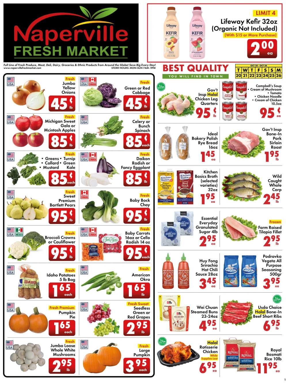 Naperville Fresh Market Weekly Ad - Page 1