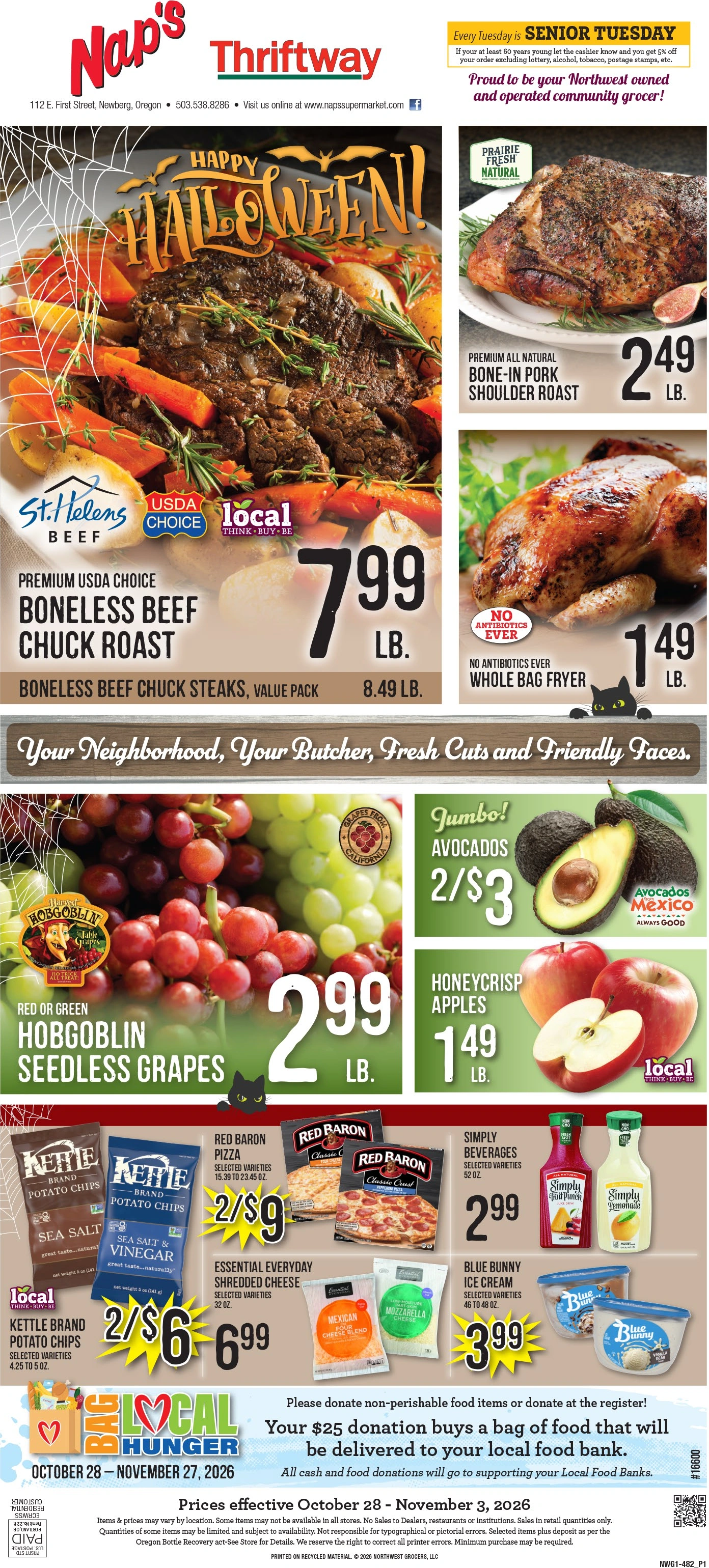 Nap's Thriftway Nap's Thriftway Weekly Ad - Page 1