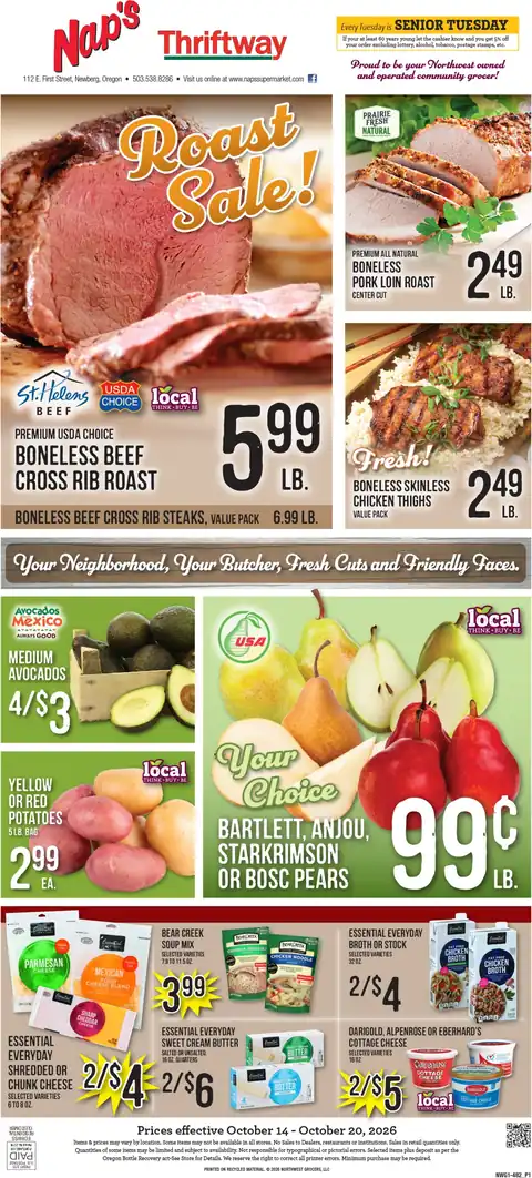Nap's Thriftway Weekly Ad
