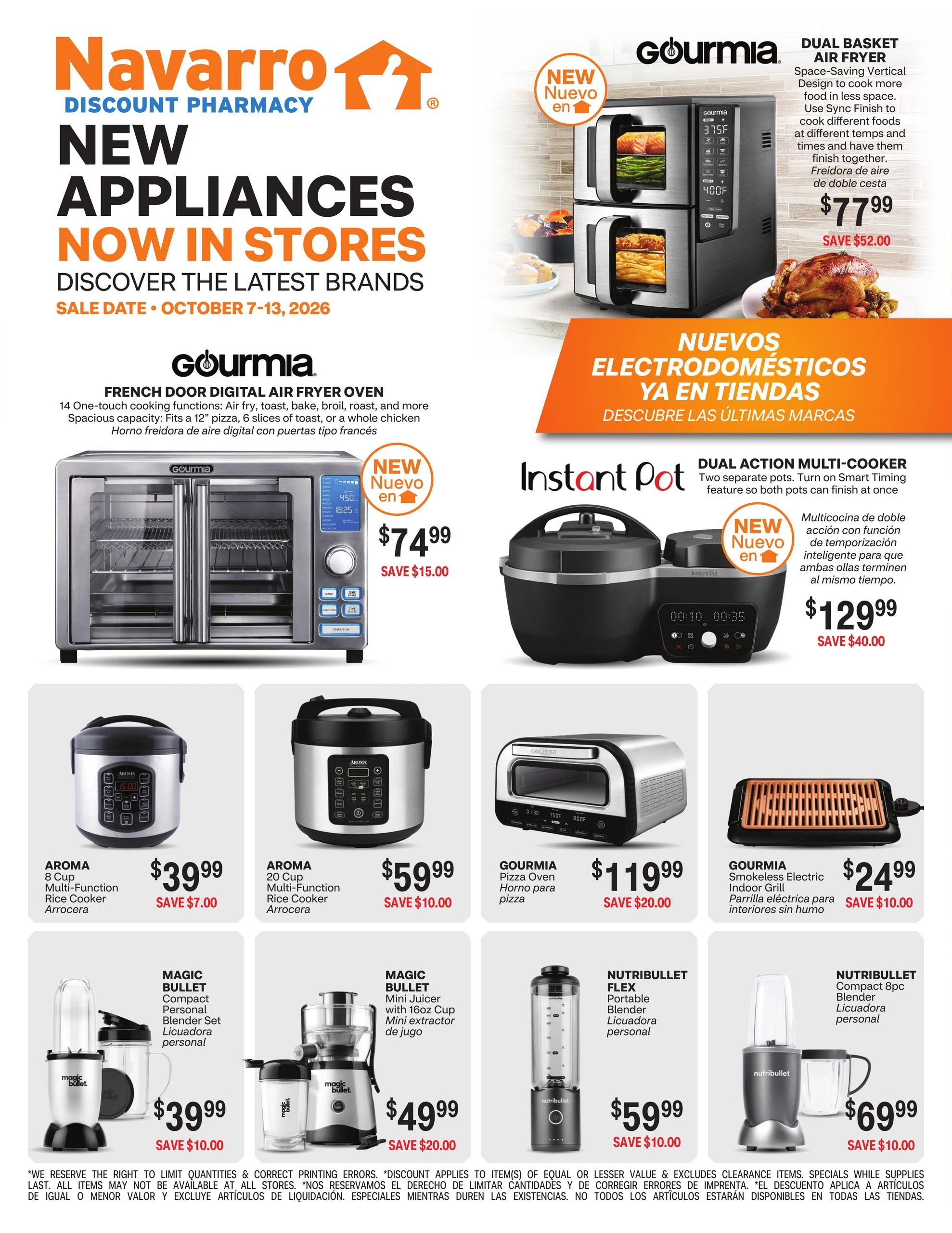 Navarro Discount Pharmacy Weekly Ad - Page 1