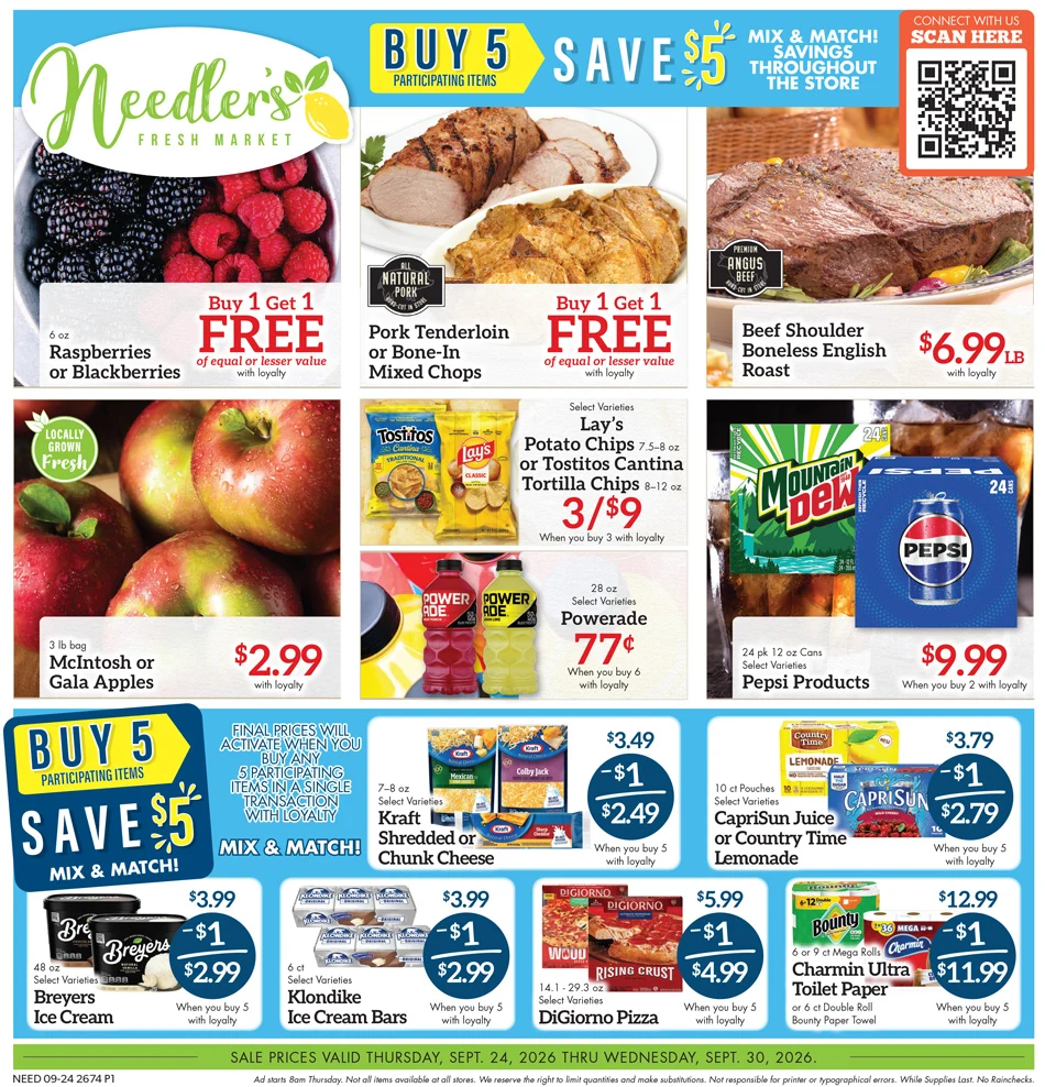 Needler's Fresh Market Weekly Specials - Page 1