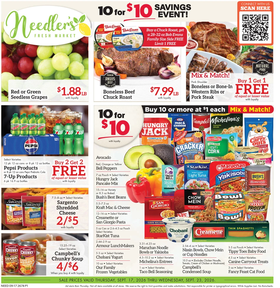 Needler's Fresh Market Weekly Specials - Page 1