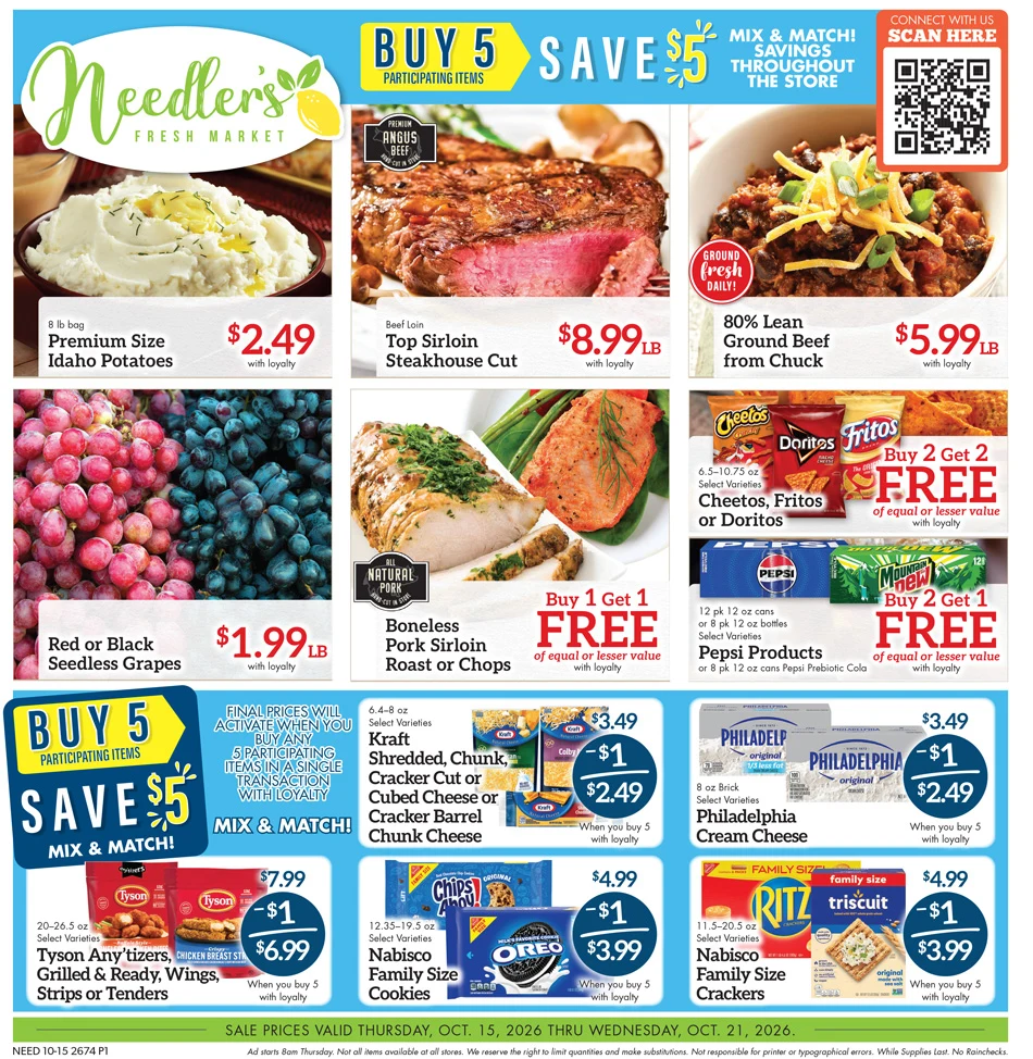 Needler's Fresh Market Weekly Specials - Page 1