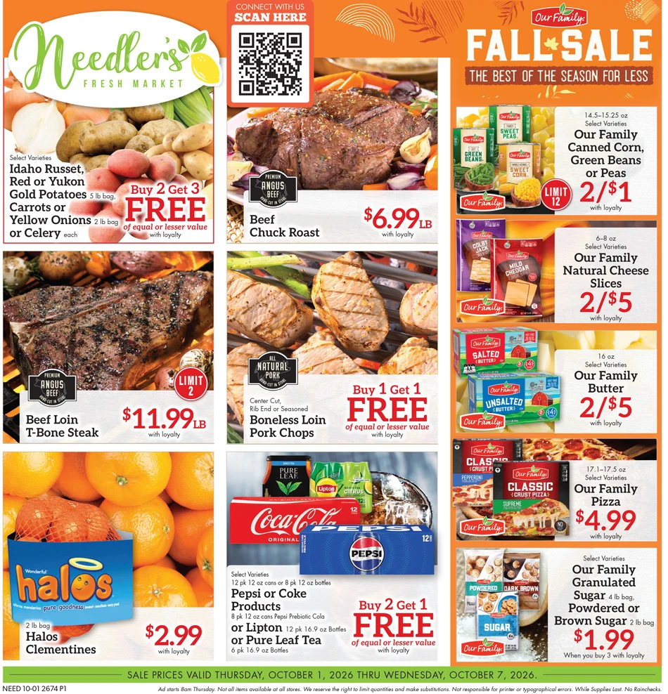 Needler's Fresh Market Weekly Specials - Page 1