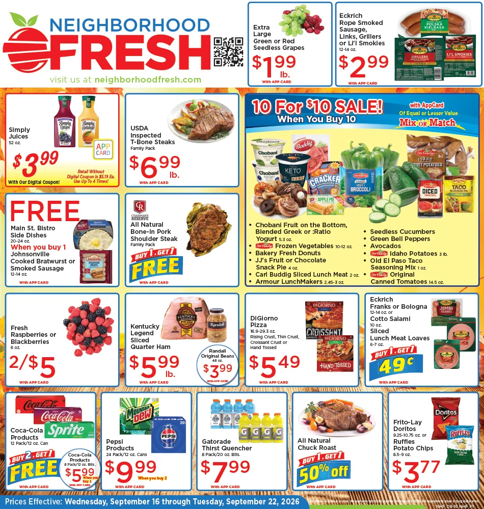 Neighborhood Fresh Weekly Specials - Page 1