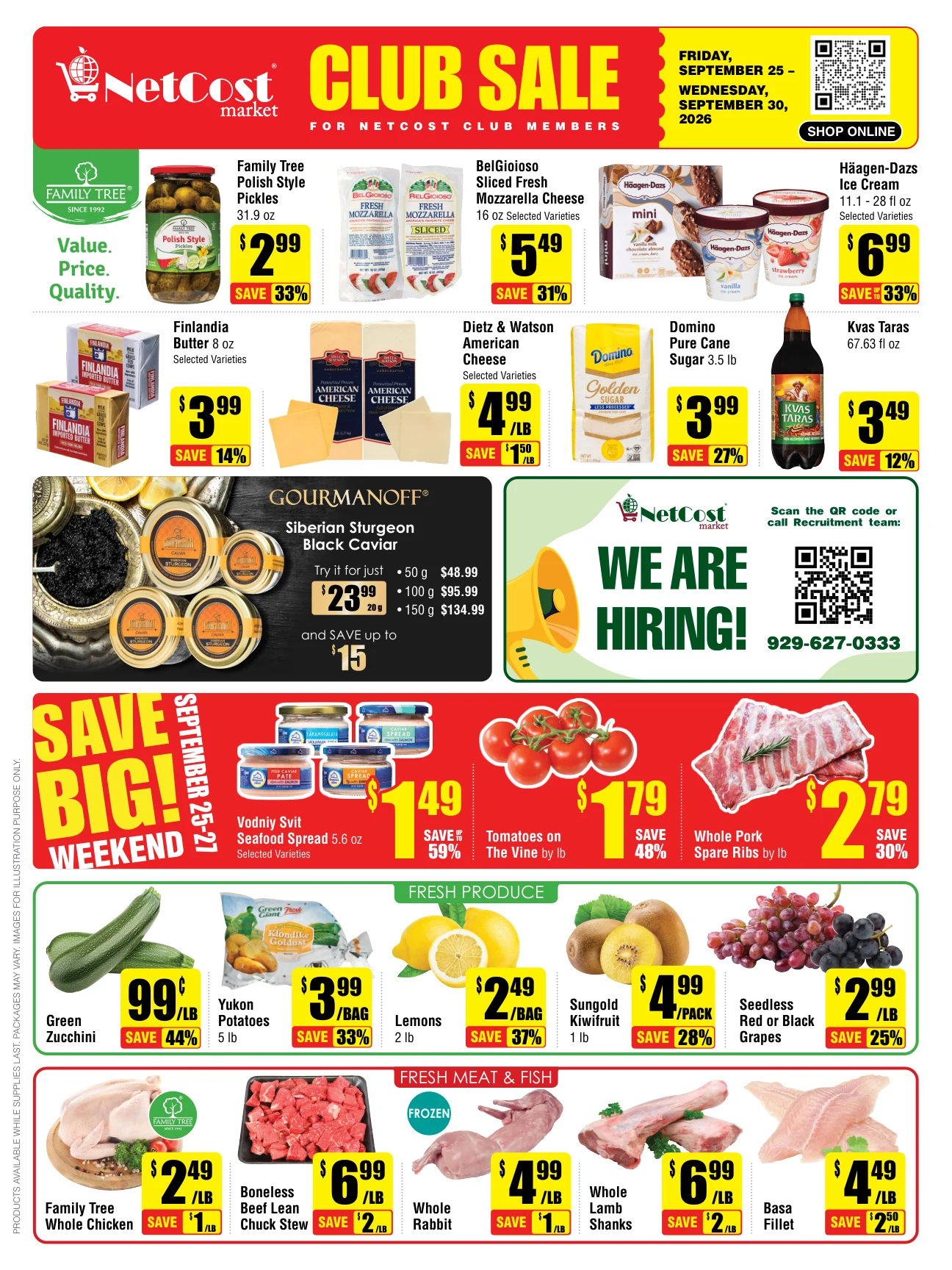 Netcost Market New Jersey & Pennsylvania Club Sale NJ & PA Stores - Page 1