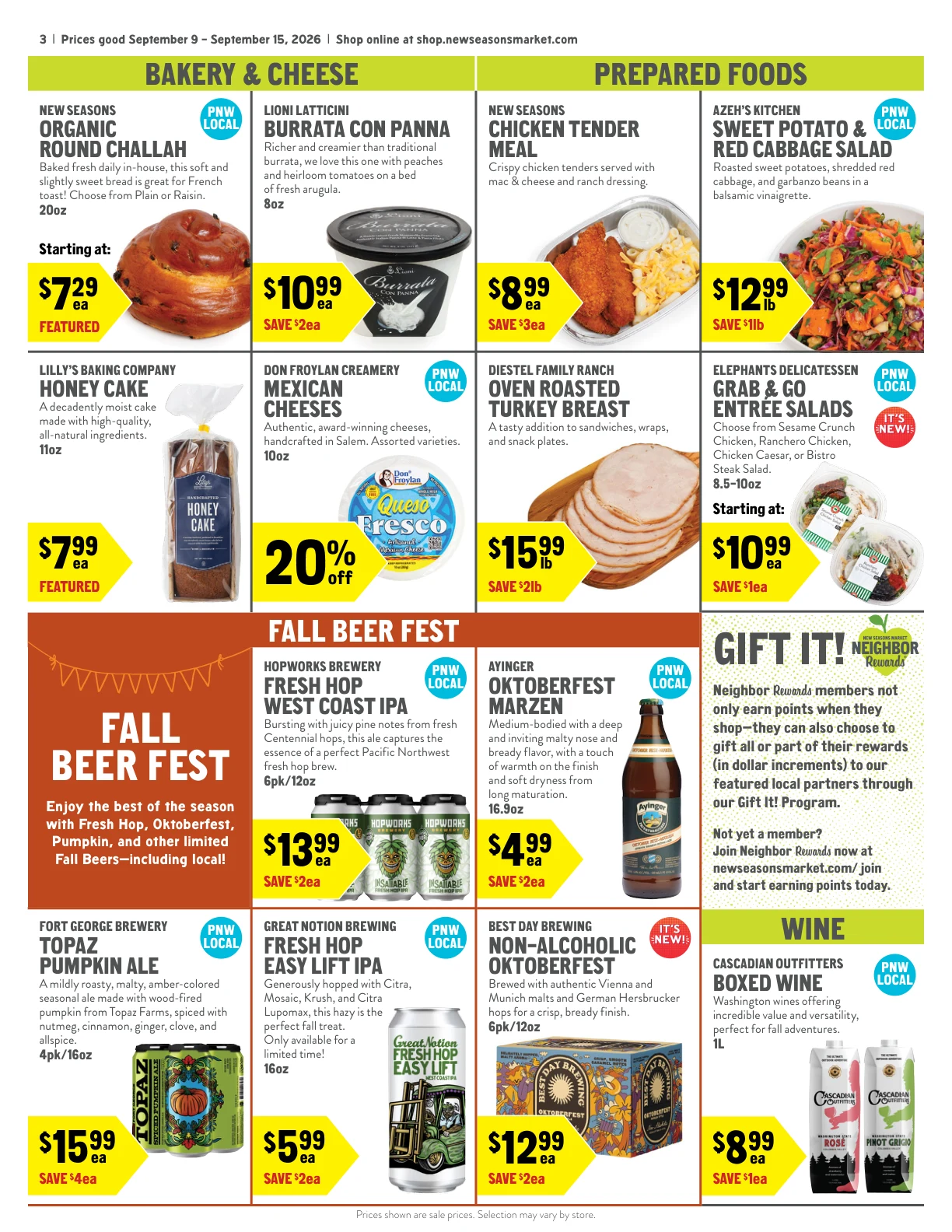 New Seasons Market New Seasons Market - Page 3