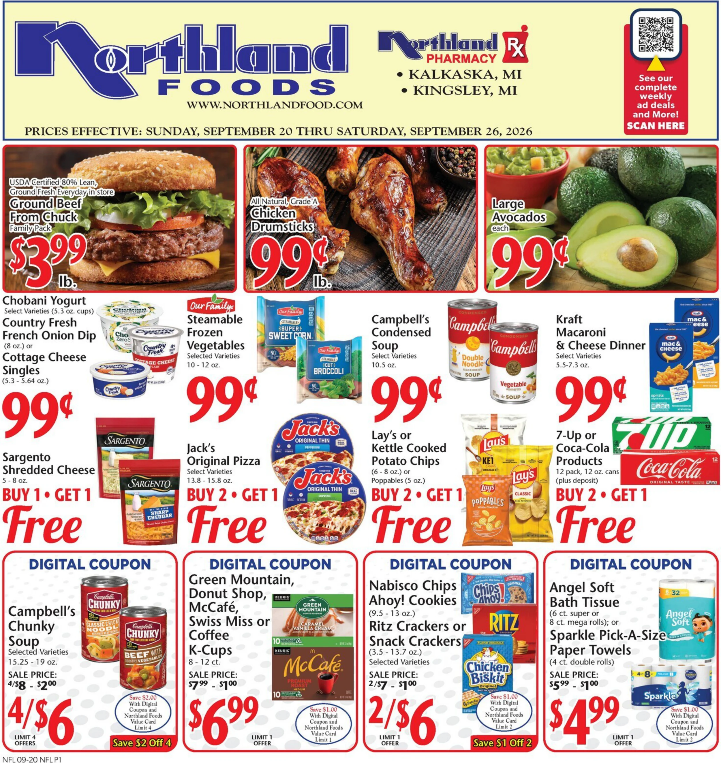 Northland Foods Current Ad - Page 1