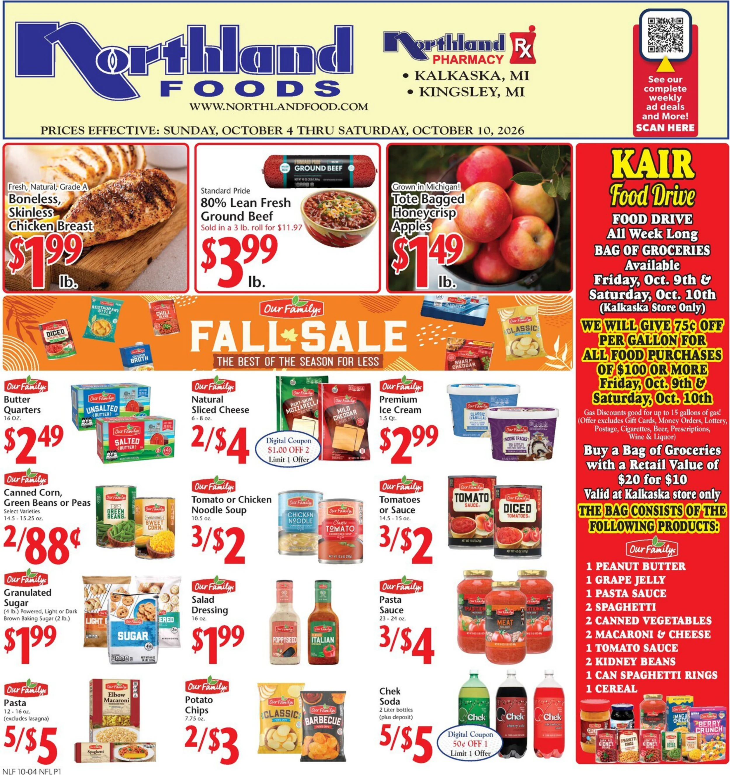 Northland Foods Current Ad - Page 1