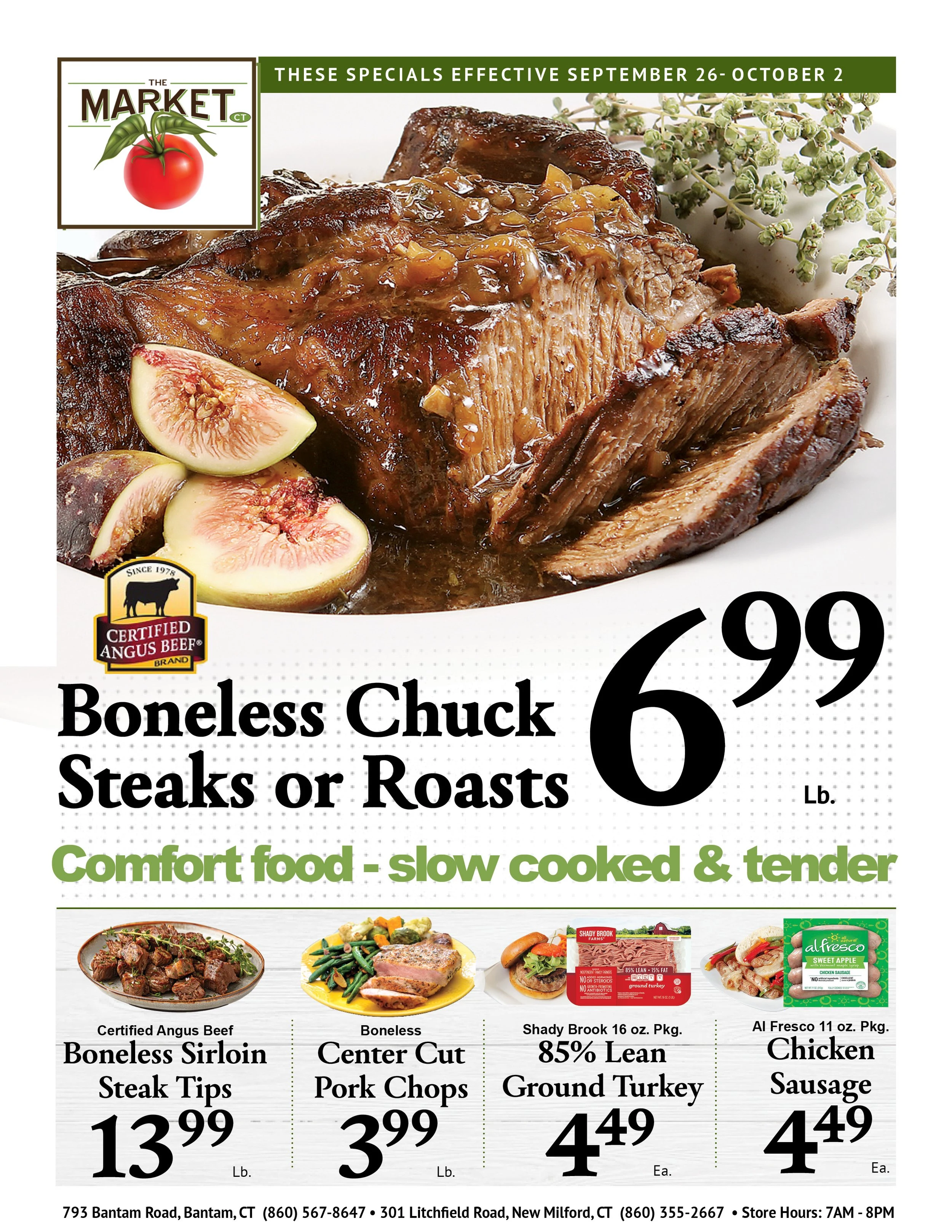 Northville & Bantam Markets Weekly Ad - Page 1