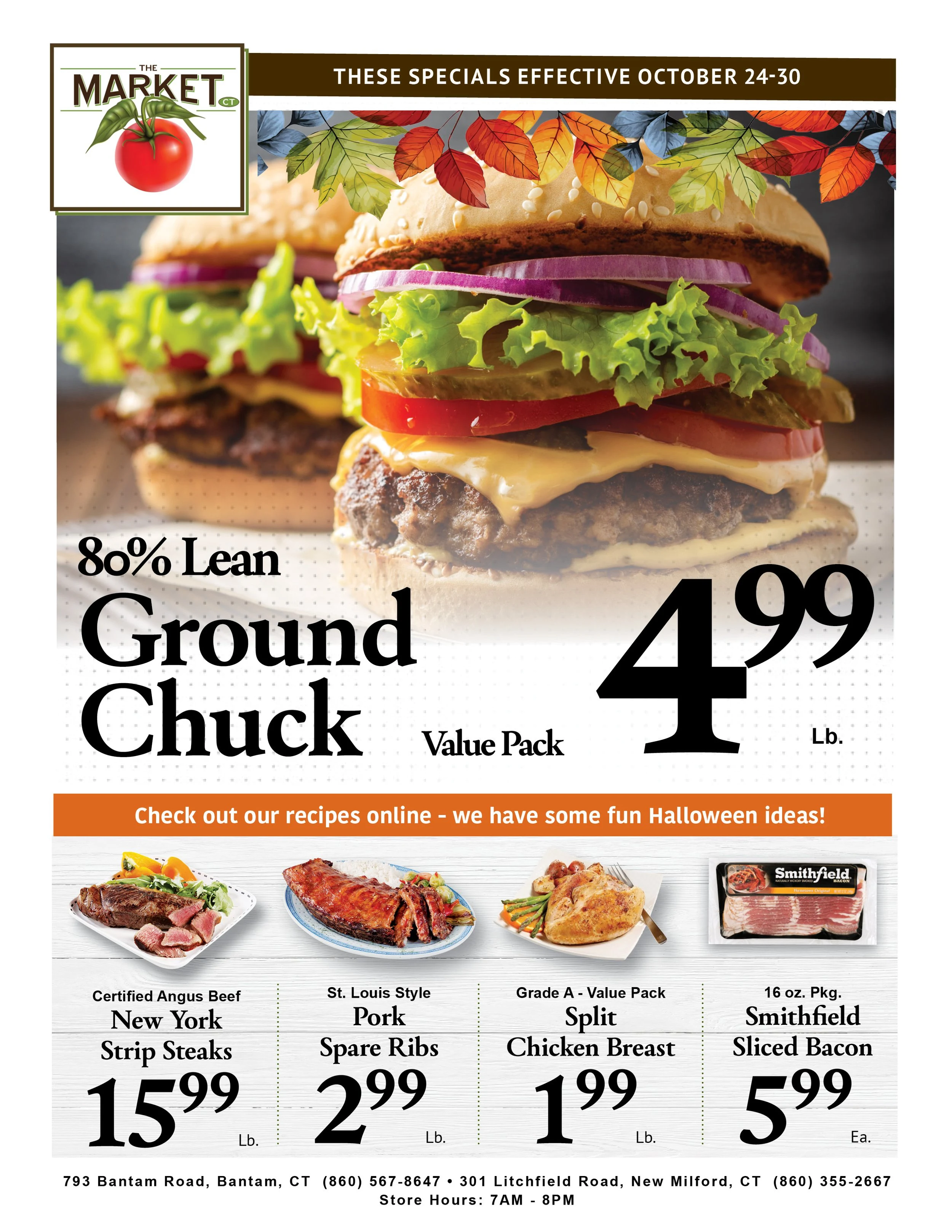Northville & Bantam Markets Weekly Ad - Page 1