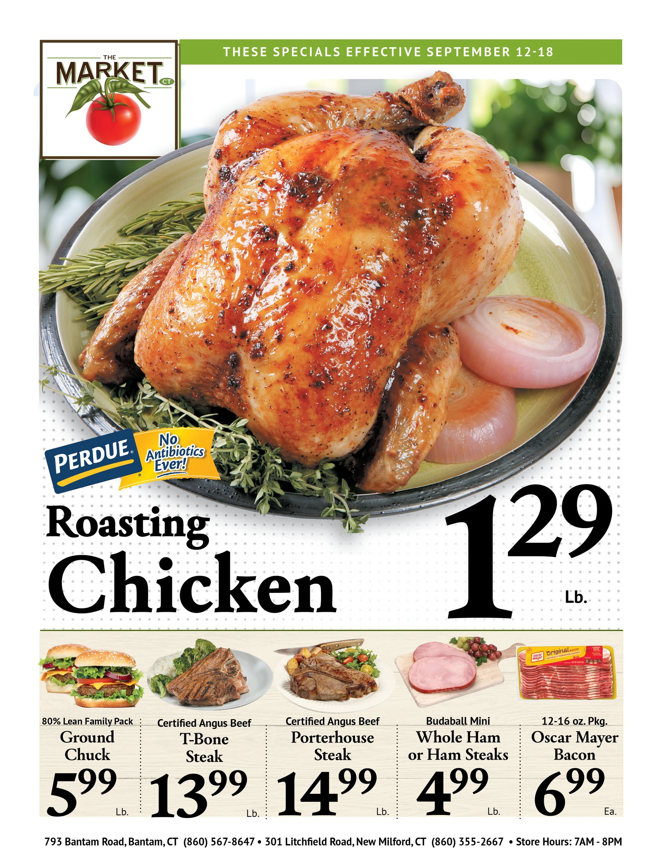 Northville & Bantam Markets Weekly Ad - Page 1