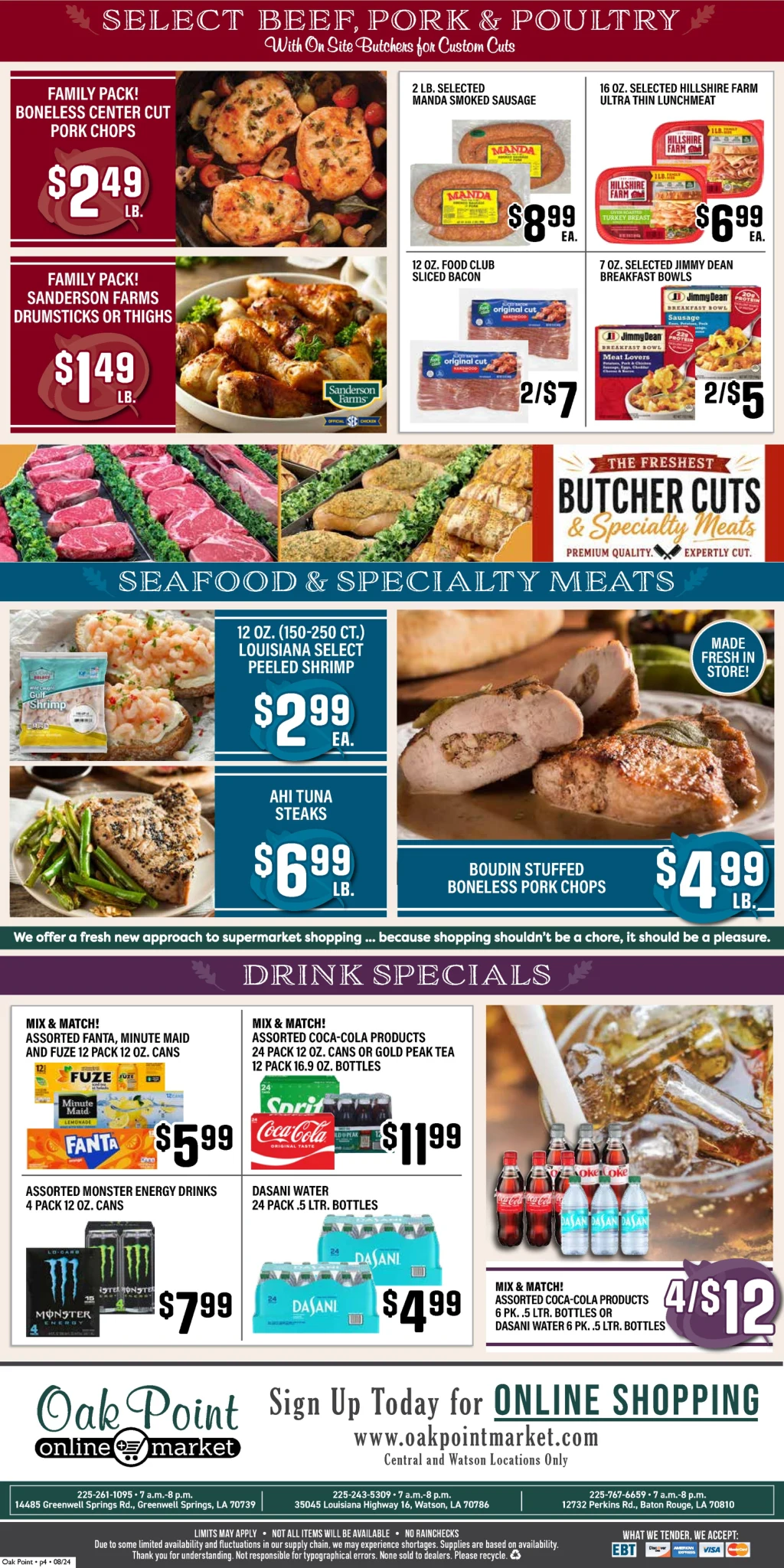Oakpoint Fresh Market Current Ad - Page 4