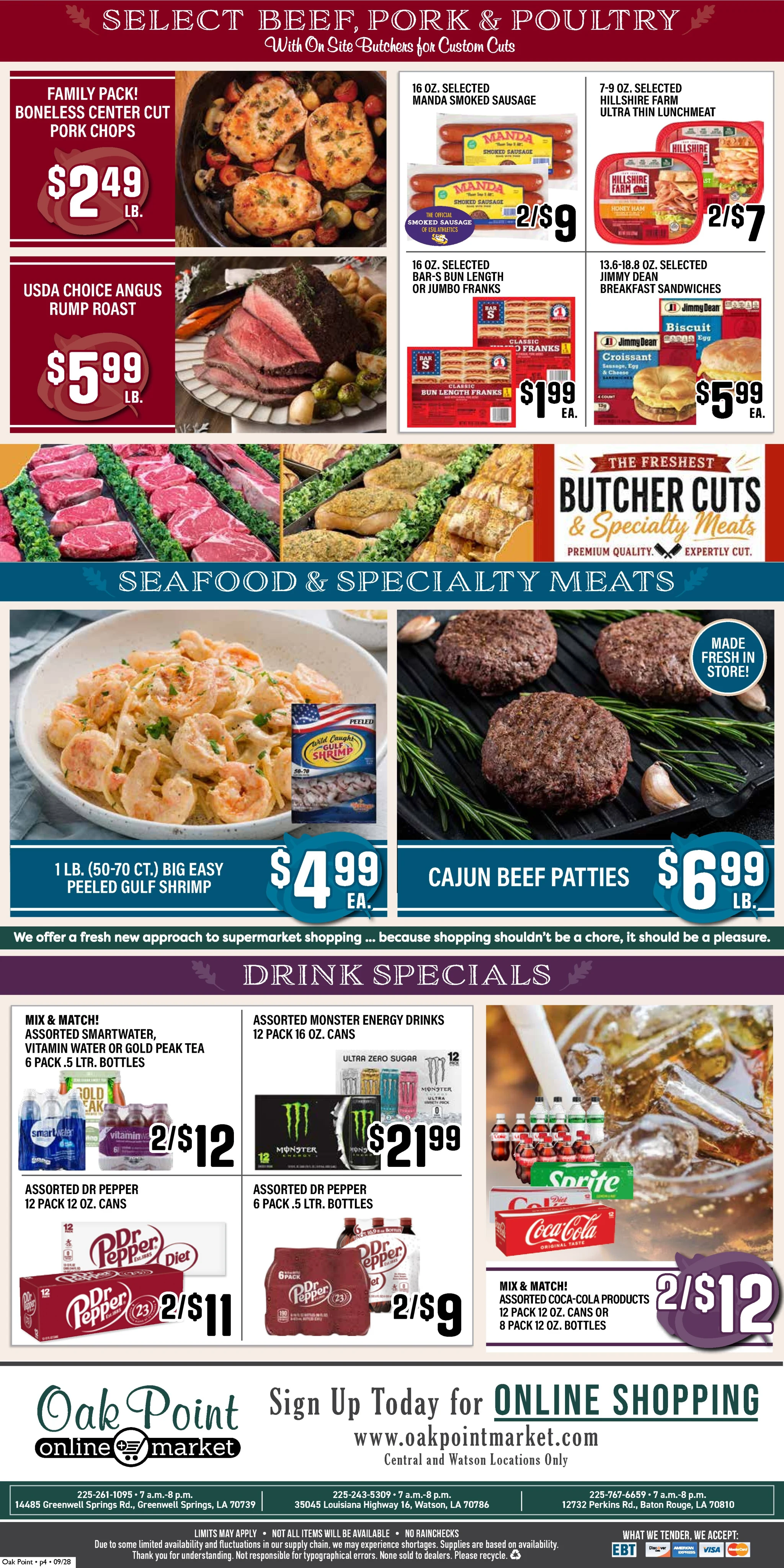 Oakpoint Fresh Market Current Ad - Page 4