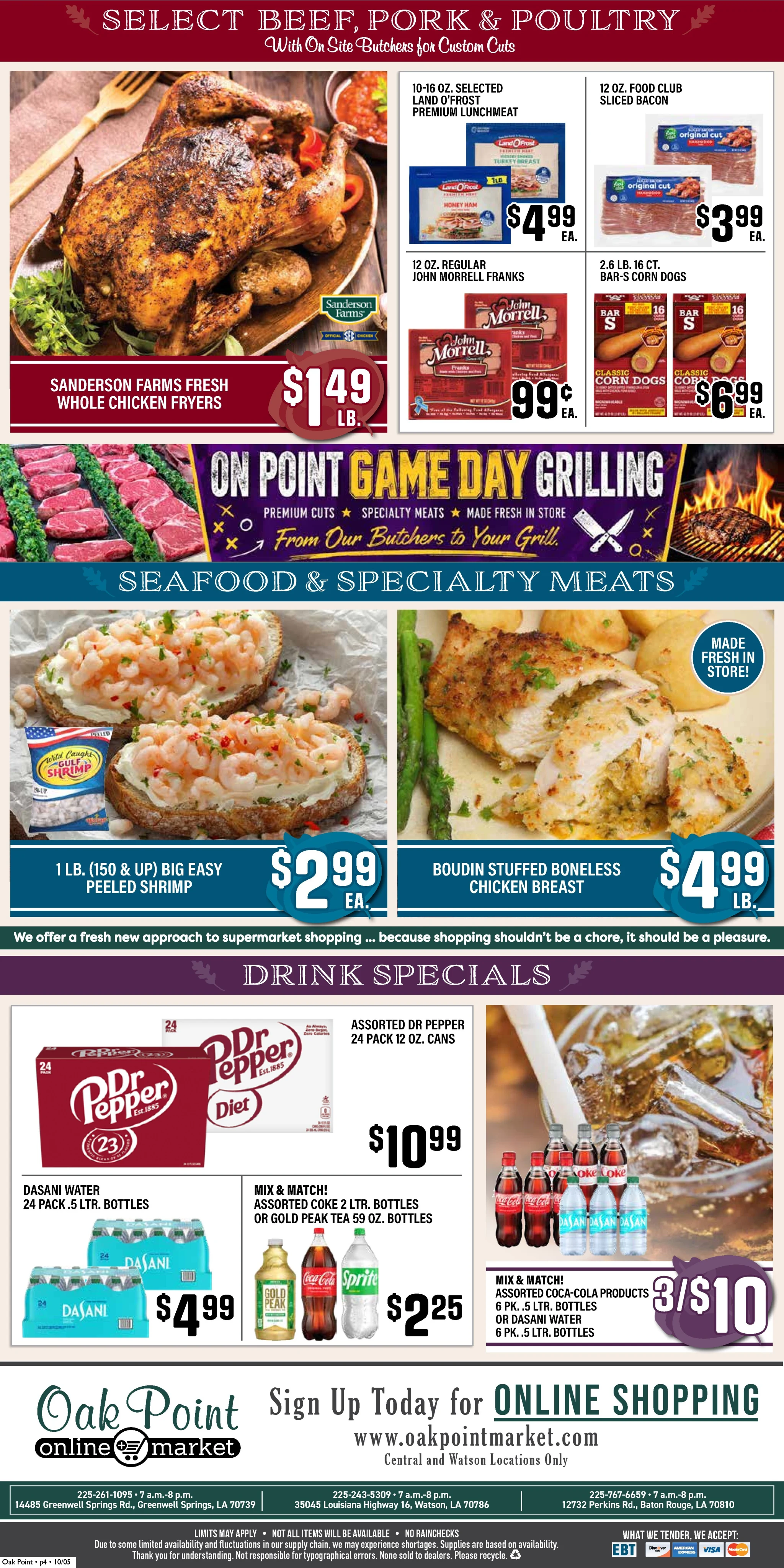 Oakpoint Fresh Market Current Ad - Page 4
