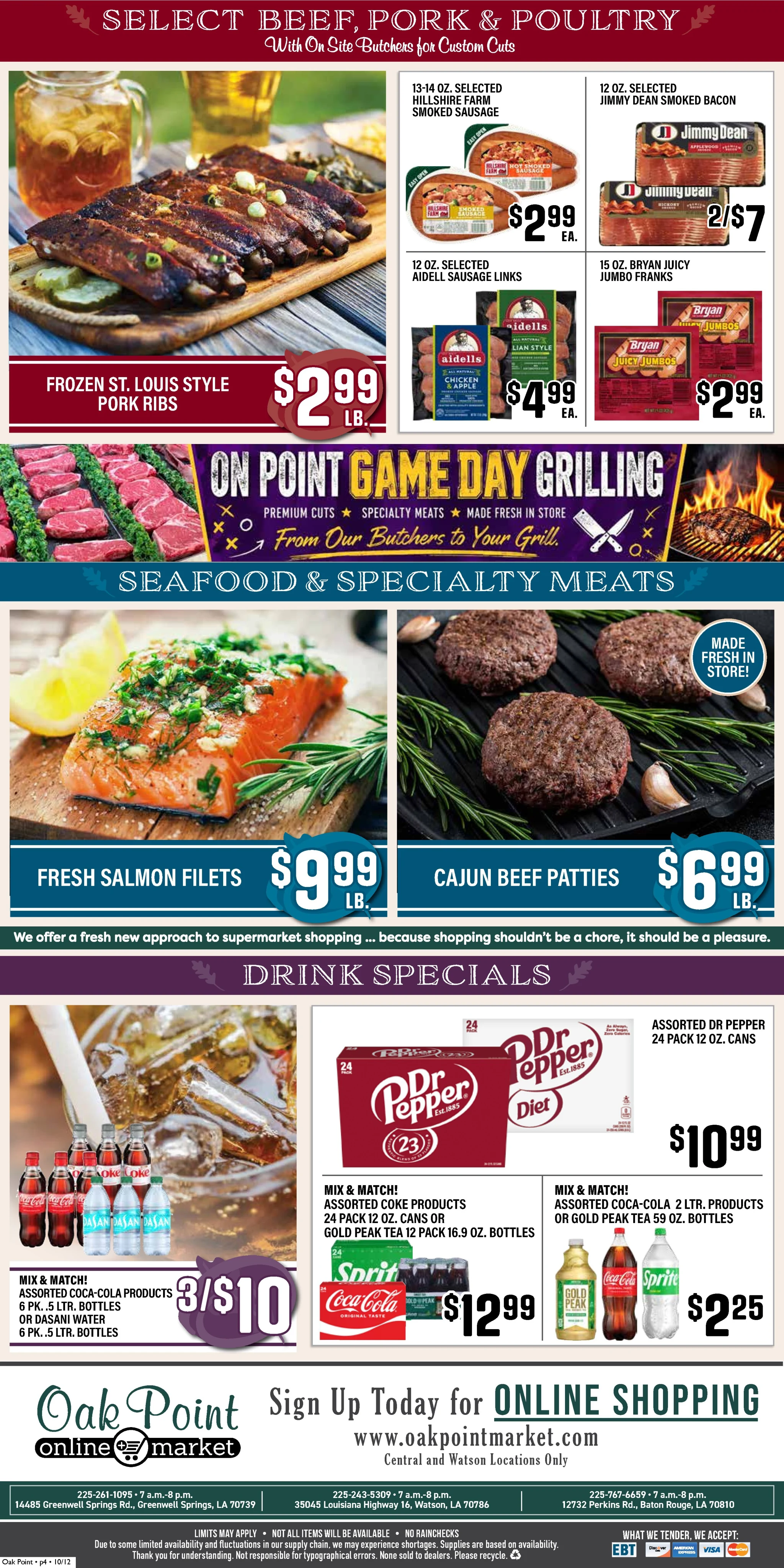 Oakpoint Fresh Market Current Ad - Page 4