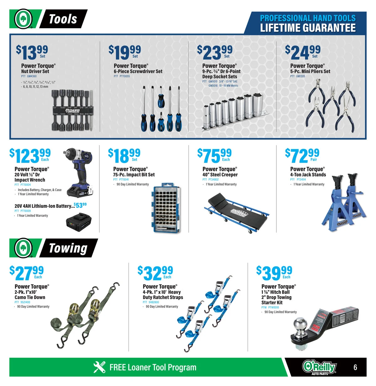 O'Reilly Auto Parts O'Reilly English - Page 6