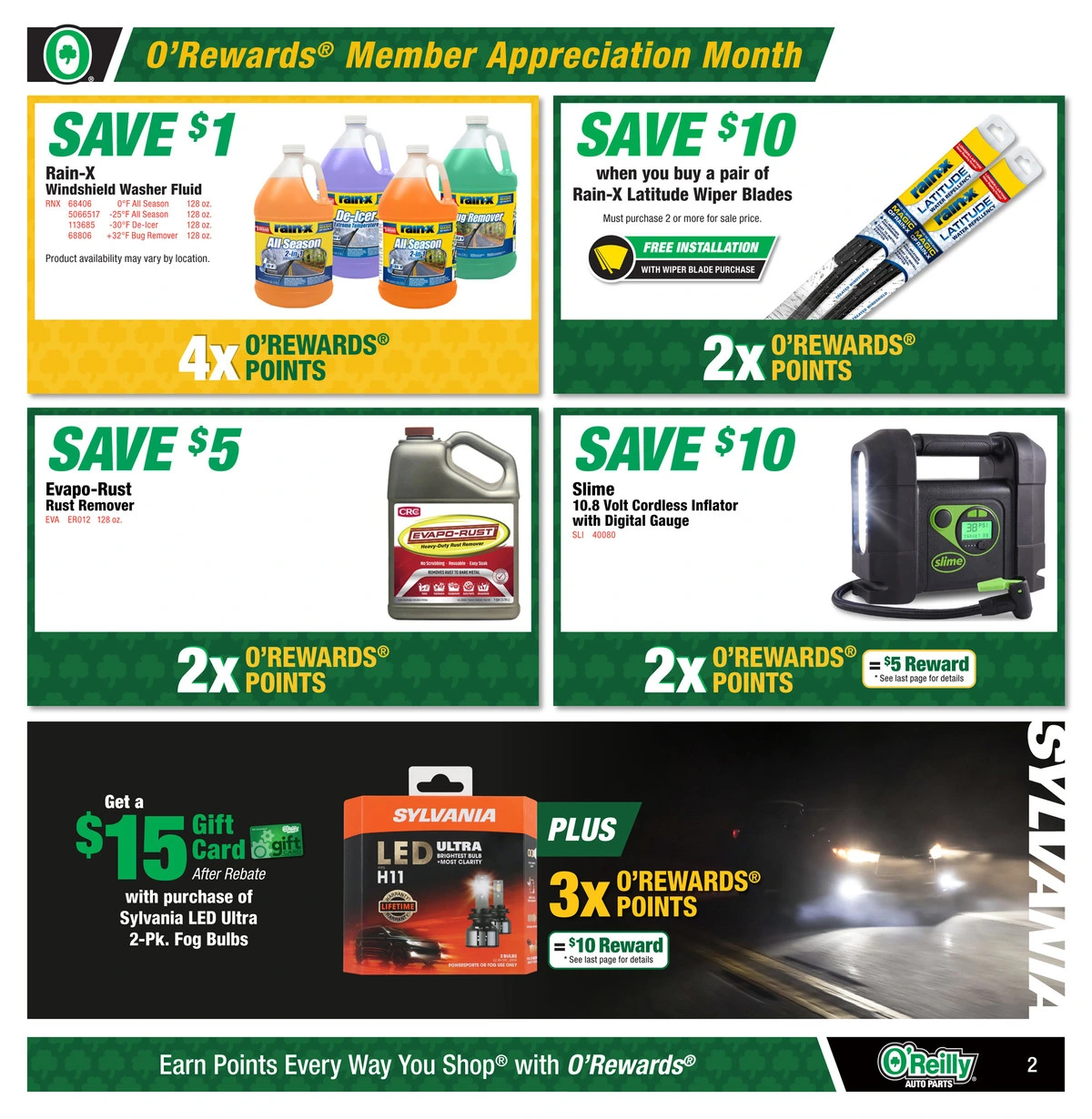 O'Reilly Auto Parts O'Reilly English - Page 2