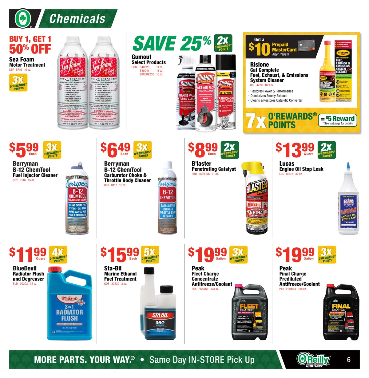 O'Reilly Auto Parts O'Reilly English - Page 6