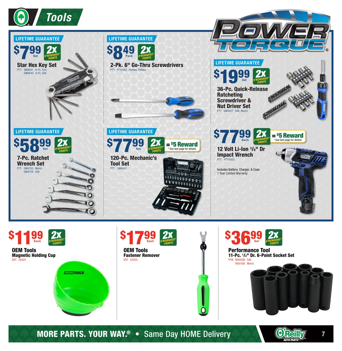 O'Reilly Auto Parts O'Reilly English - Page 7
