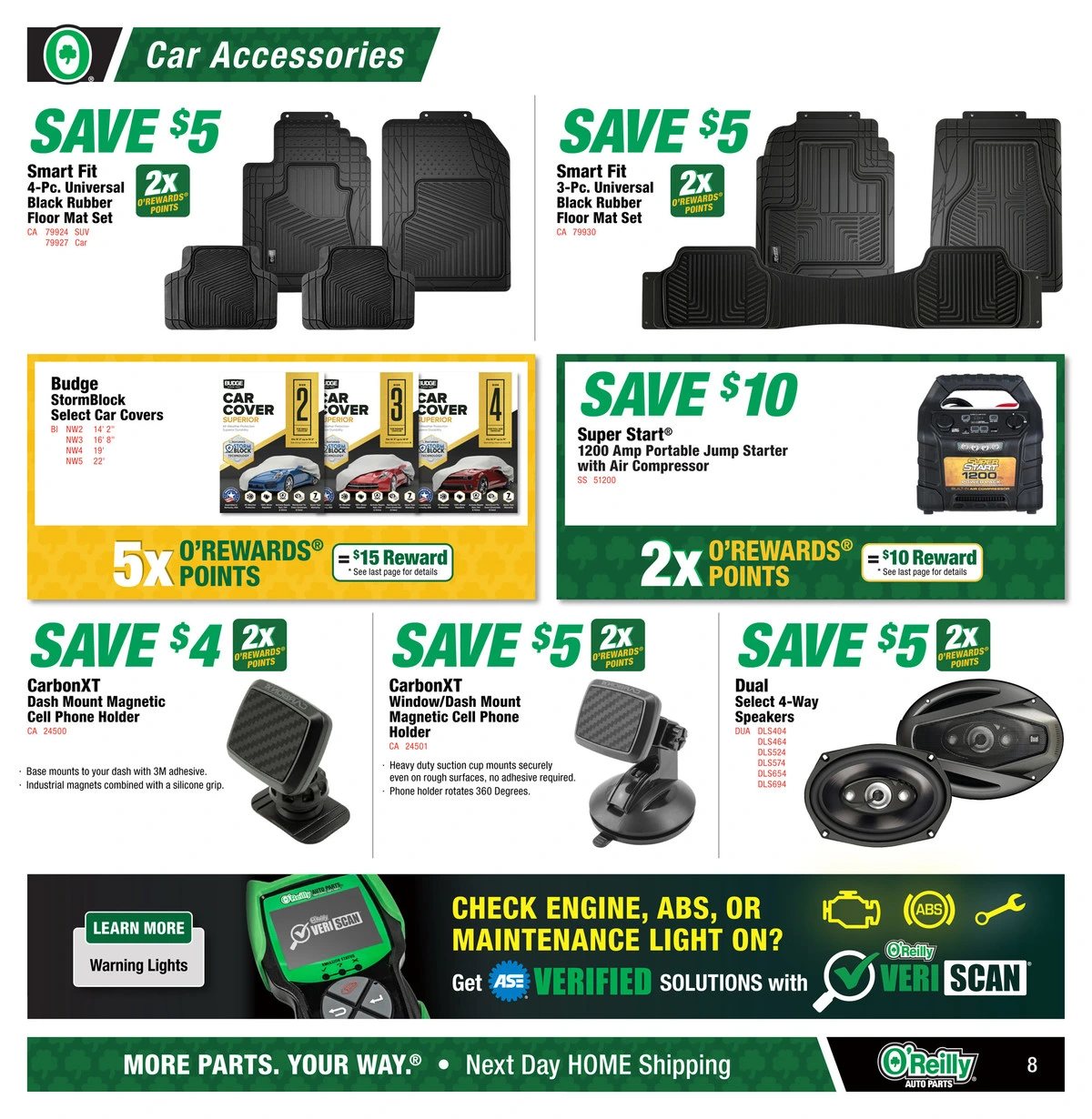 O'Reilly Auto Parts O'Reilly English - Page 8