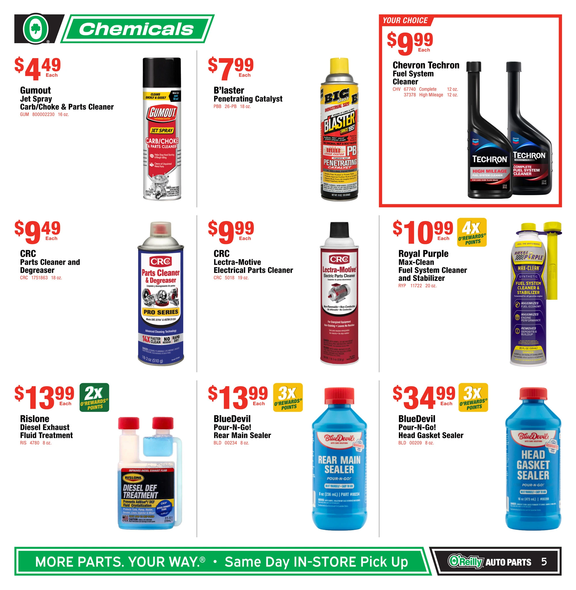 O'Reilly Auto Parts O'Reilly English - Page 5