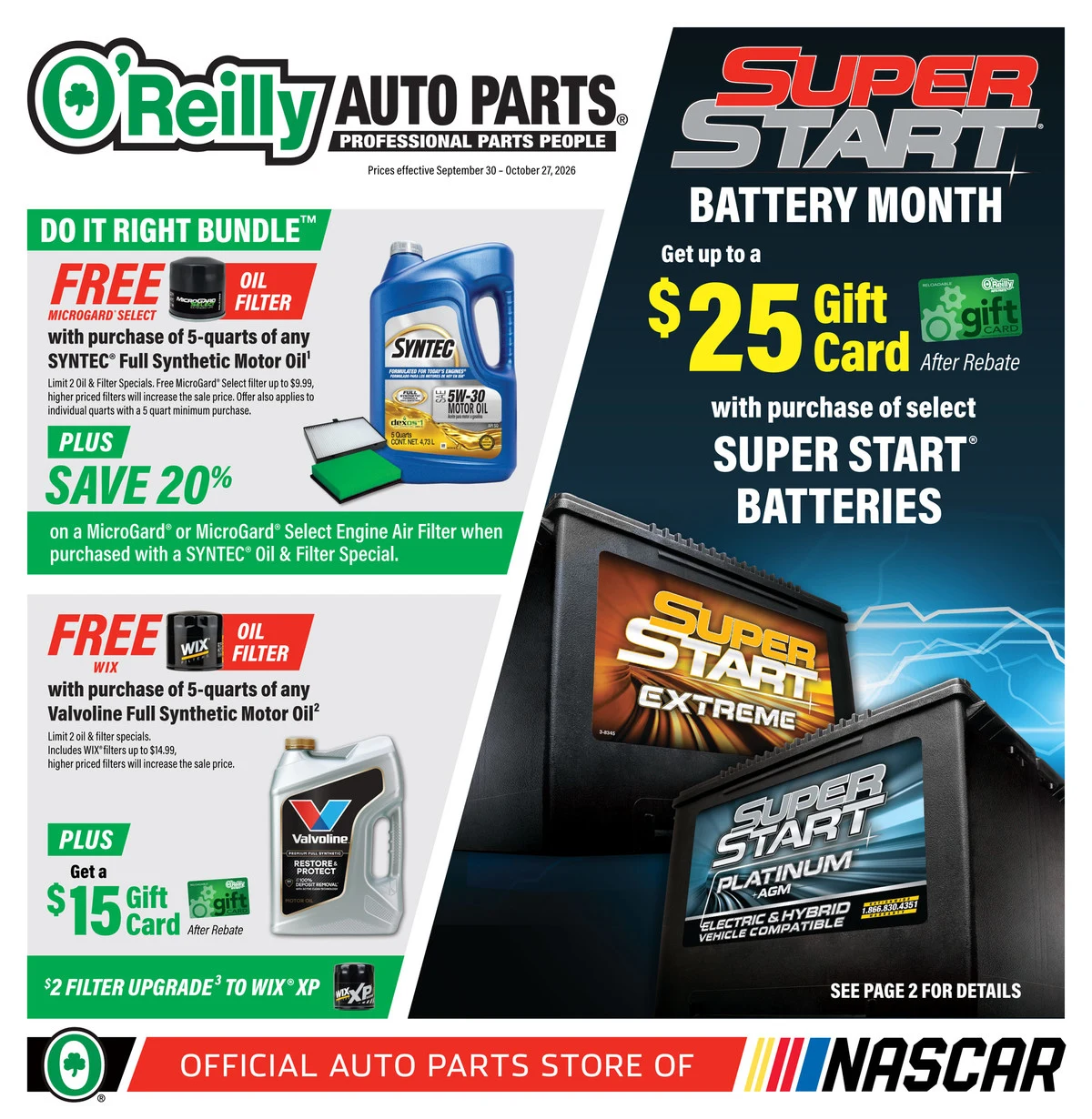 O'Reilly Auto Parts O'Reilly English - Page 1