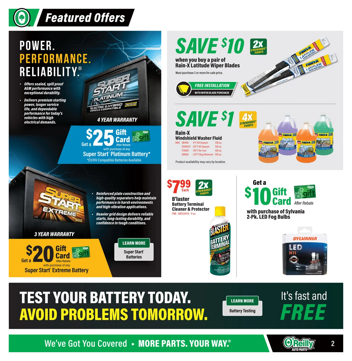 O'Reilly Auto Parts O'Reilly English - Page 2
